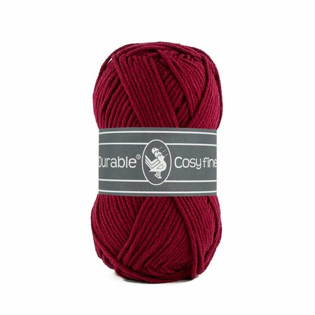 Esther's Haakshop | haakwinkel Stiens | wol en garen | haaknaald | garen voor het haken van een omslagdoek | Durable Cosy Fine 222 Bordeaux