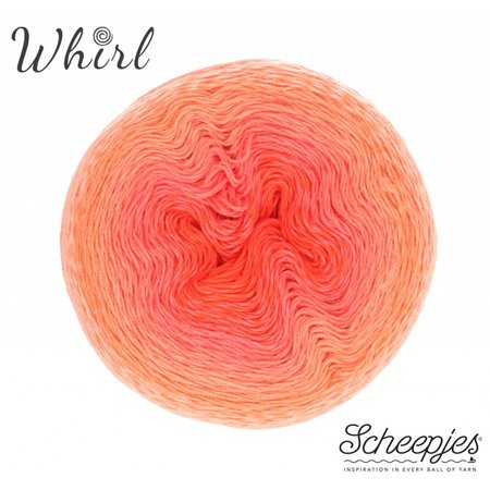 Whirl Ombre 557 Coral Catastrophe