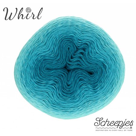 Whirl Ombre 559 Turquoise Turntable